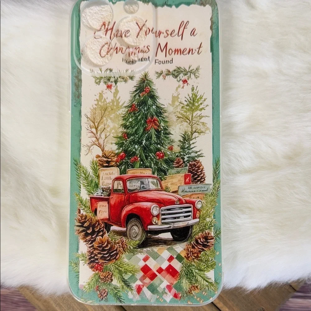 Bundle of 4 Festive Christmas and Winter iPhone 16 Pro Max Cases‎